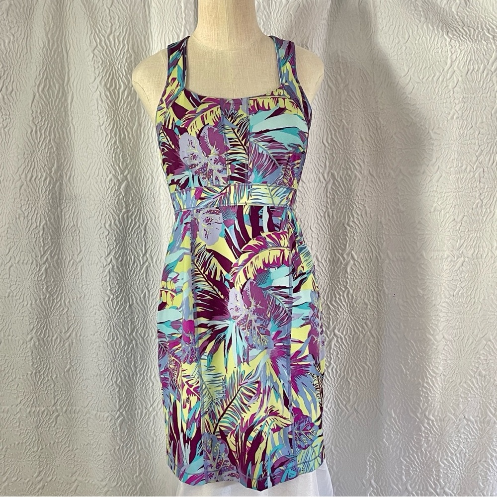 Title Nine Multicolor Tropical Dress